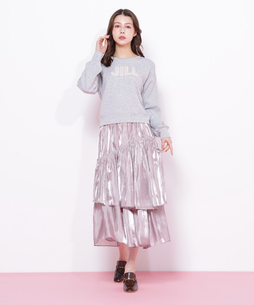 セール】◇フェイクファーロゴダイバースウェット（スウェット）｜JILL