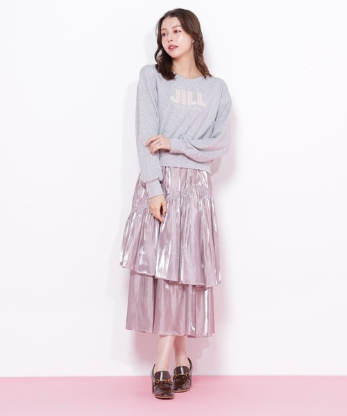 JILL by JILL STUART（ジルバイジルスチュアート）の「◇フェイクファーロゴダイバースウェット（スウェット・レディース・ホワイト/グレー/ネイビー・FREE）」の10枚目の写真