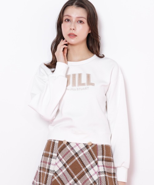 JILL by JILL STUART（ジルバイジルスチュアート）の「◇フェイクファーロゴダイバースウェット（スウェット・レディース・ホワイト/グレー/ネイビー・FREE）」の15枚目の写真