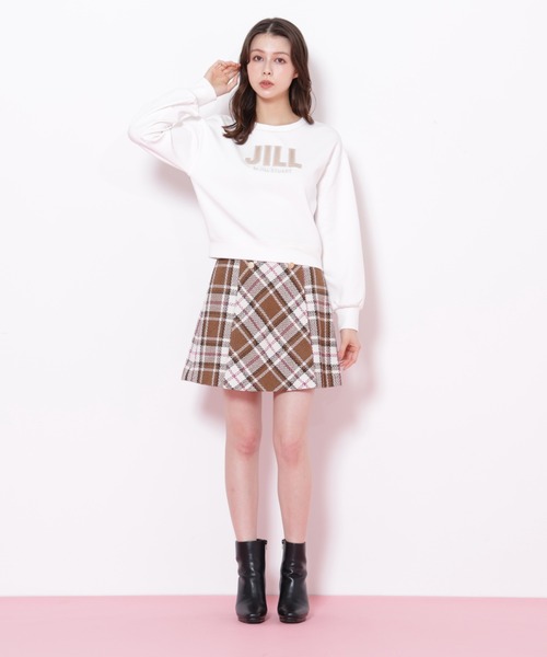 JILL by JILL STUART（ジルバイジルスチュアート）の「◇フェイクファーロゴダイバースウェット（スウェット・レディース・ホワイト/グレー/ネイビー・FREE）」の17枚目の写真