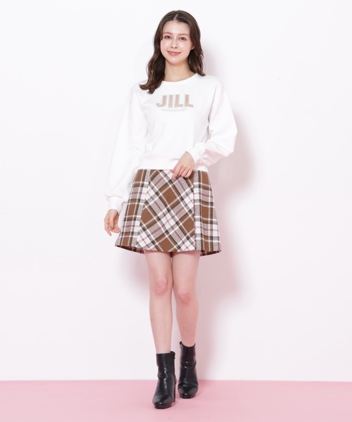JILL by JILL STUART（ジルバイジルスチュアート）の「◇フェイクファーロゴダイバースウェット（スウェット・レディース・ホワイト/グレー/ネイビー・FREE）」の18枚目の写真