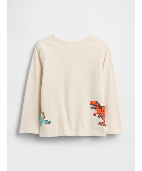 GAP（ギャップ）の「ブラナン フェイバリット グラフィックTシャツ (幼児・ベビー)（Tシャツ/カットソー・キッズ・ベージュ/ブルー/レッド/グリーン・80ｃｍ/95cm/100cm/110cm/105cm/90cm）」の5枚目の写真