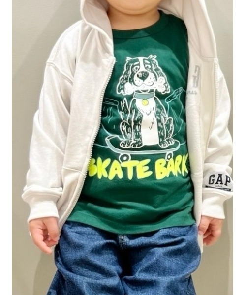 GAP（ギャップ）の「ブラナン フェイバリット グラフィックTシャツ (幼児・ベビー)（Tシャツ/カットソー・キッズ・ベージュ/ブルー/レッド/グリーン・80ｃｍ/95cm/100cm/110cm/105cm/90cm）」の12枚目の写真