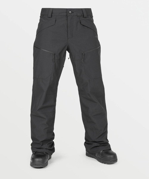 VOLCOM(ボルコム)の「【VOLCOM/ボルコム】 Womens Stone Mica 20K Pants /リラックスフィットスキースノーボードパンツ(その他パンツ・レディース・ブラック/ホワイト系その他/ライトグレー・SMALL/MEDIUM)」の7枚目の写真