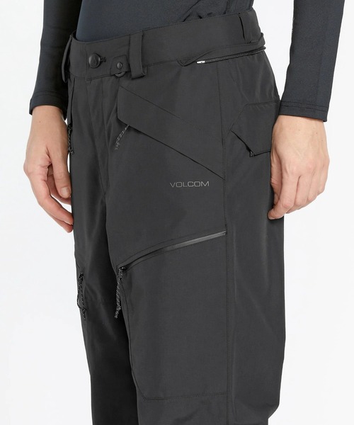 VOLCOM(ボルコム)の「【VOLCOM/ボルコム】 Womens Stone Mica 20K Pants /リラックスフィットスキースノーボードパンツ(その他パンツ・レディース・ブラック/ホワイト系その他/ライトグレー・SMALL/MEDIUM)」の9枚目の写真