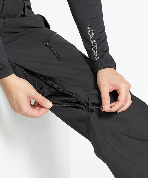 VOLCOM(ボルコム)の「【VOLCOM/ボルコム】 Womens Stone Mica 20K Pants /リラックスフィットスキースノーボードパンツ(その他パンツ・レディース・ブラック/ホワイト系その他/ライトグレー・SMALL/MEDIUM)」の10枚目の写真