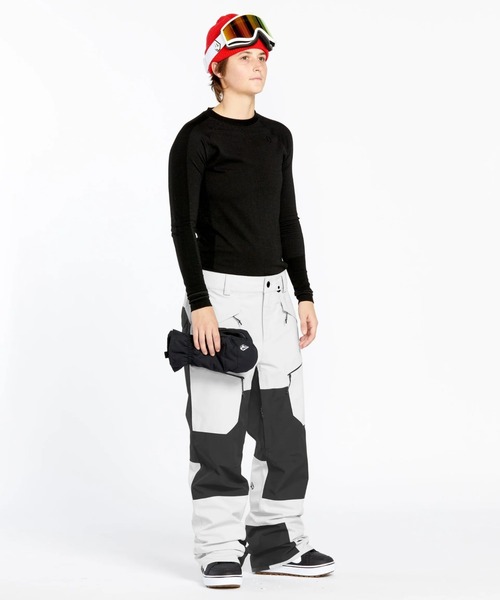 VOLCOM(ボルコム)の「【VOLCOM/ボルコム】 Womens Stone Mica 20K Pants /リラックスフィットスキースノーボードパンツ(その他パンツ・レディース・ブラック/ホワイト系その他/ライトグレー・SMALL/MEDIUM)」の16枚目の写真