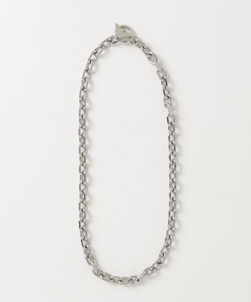 EMPORIO ARMANI（エンポリオアルマーニ）の「【エンポリオ アルマーニ】イーグルロゴ ペンダントネックレス ツートーン ステンレススチール（ネックレス・メンズ・その他1・FREE）」の3枚目の写真