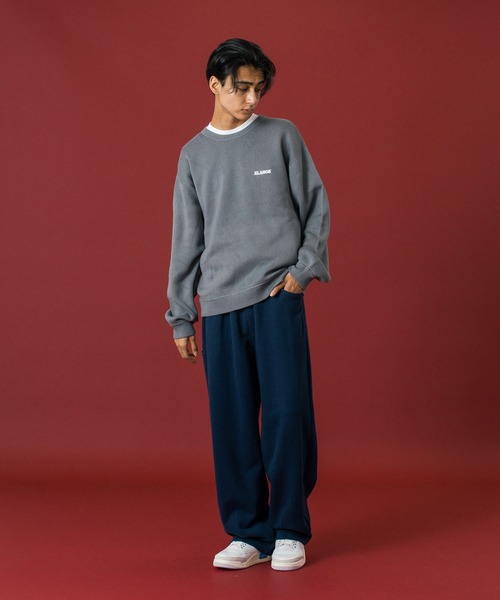 XLARGE(エクストララージ)の「SLANTED OG KNIT SWEATER(ニット/セーター・メンズ・ブラック/グレー/ブルー・S/M/L/XL)」の5枚目の写真