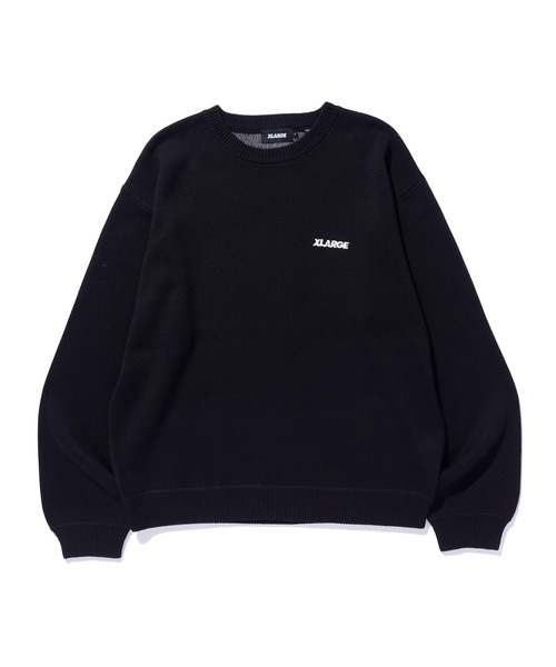 XLARGE(エクストララージ)の「SLANTED OG KNIT SWEATER(ニット/セーター・メンズ・ブラック/グレー/ブルー・S/M/L/XL)」の14枚目の写真