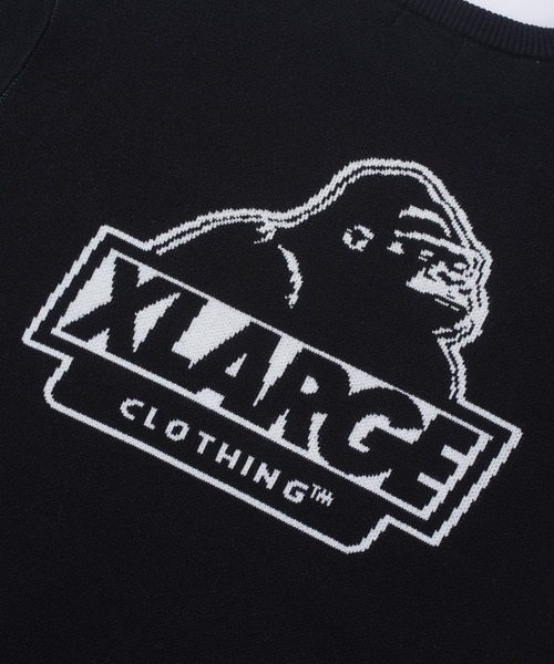 XLARGE(エクストララージ)の「SLANTED OG KNIT SWEATER(ニット/セーター・メンズ・ブラック/グレー/ブルー・S/M/L/XL)」の17枚目の写真
