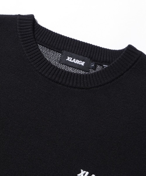 XLARGE(エクストララージ)の「SLANTED OG KNIT SWEATER(ニット/セーター・メンズ・ブラック/グレー/ブルー・S/M/L/XL)」の18枚目の写真