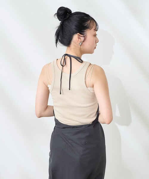 セール】Baserange/ベースレンジ LEI APRON DRESS（ワンピース