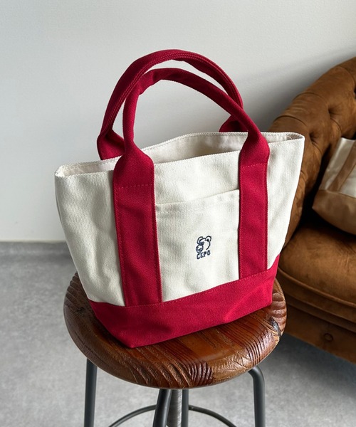 cepo（セポ）の「クマ刺繍ミニトートバッグ（ハンドバッグ・レディース・ネイビー系/レッド系/ベージュ系・FREE）」の10枚目の写真