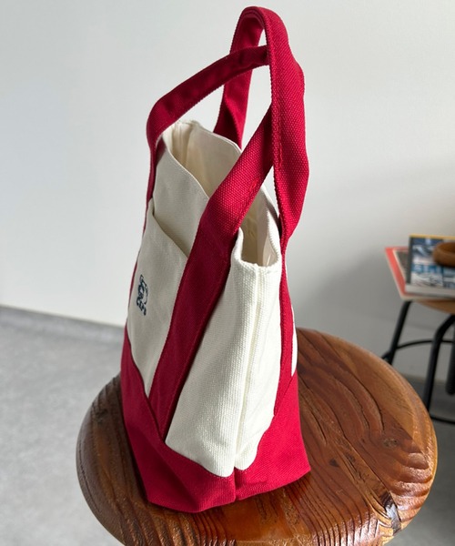 cepo（セポ）の「クマ刺繍ミニトートバッグ（ハンドバッグ・レディース・ネイビー系/レッド系/ベージュ系・FREE）」の18枚目の写真