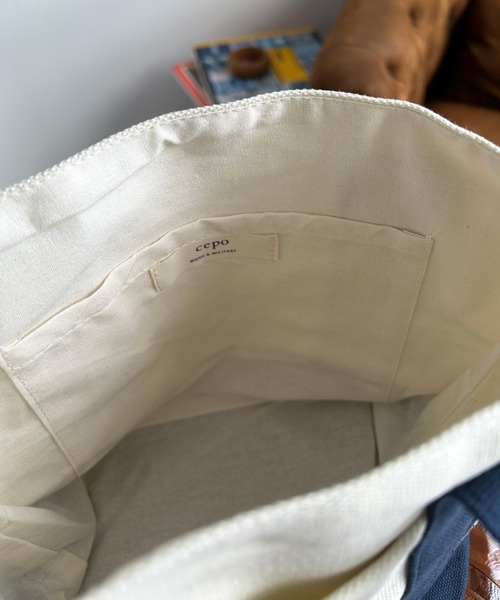 cepo（セポ）の「クマ刺繍ミニトートバッグ（ハンドバッグ・レディース・ネイビー系/レッド系/ベージュ系・FREE）」の17枚目の写真