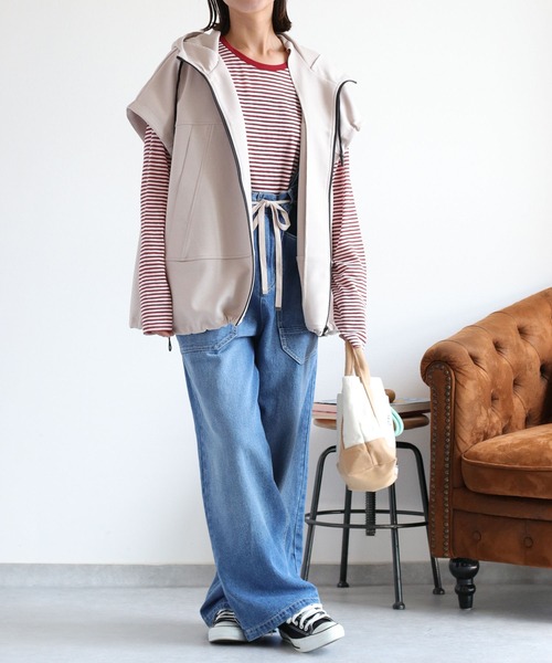 cepo（セポ）の「クマ刺繍ミニトートバッグ（ハンドバッグ・レディース・ネイビー系/レッド系/ベージュ系・FREE）」の16枚目の写真