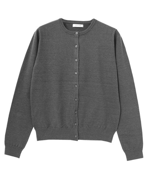 RASW(ラス)の「ビスコースシンプルカーディガン(カーディガン/ボレロ・レディース・ダークネイビー/グレー系その他・L/M)」の14枚目の写真