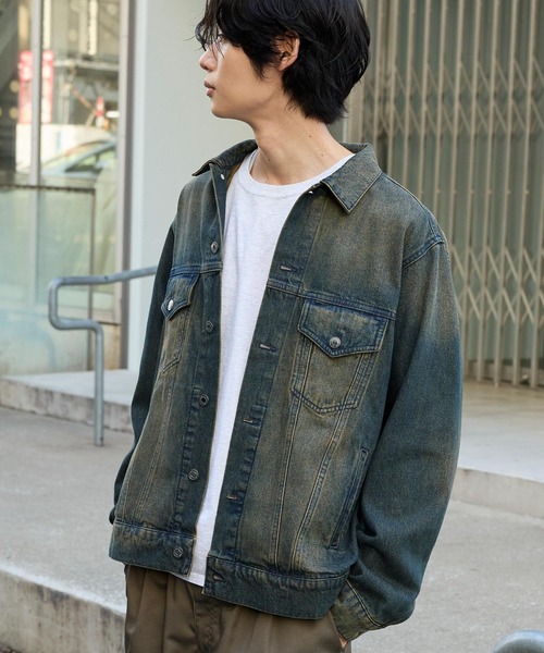 a*1様 ヴィンテージオーバーデニムジャケット 505ZXX デニムジャケット Gジャン セットアップ セルビッジ