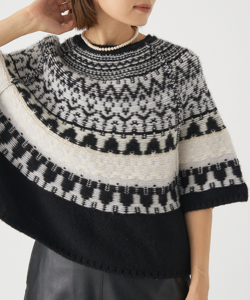セール】PIUMAカシミヤジャガードニット（ニット/セーター）｜IENA