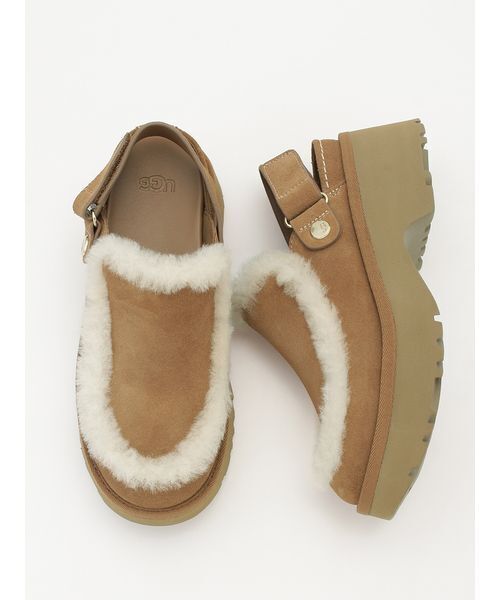UGG(アグ)の「【UGG】1173331-CHE W ESMEE CLOG(ブーツ・レディース・ベージュ・25/24/23/22)」の7枚目の写真