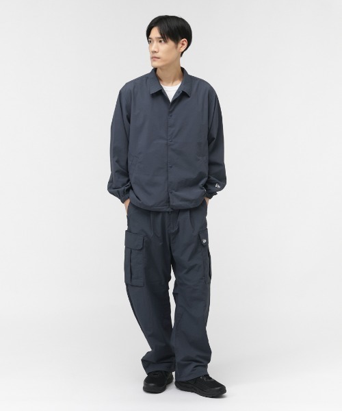 NEW ERA（ニューエラ）の「ニューエラ  NYLON COACH JK NVY（ナイロンジャケット・メンズ・ネイビー・M/L/LL）」の11枚目の写真