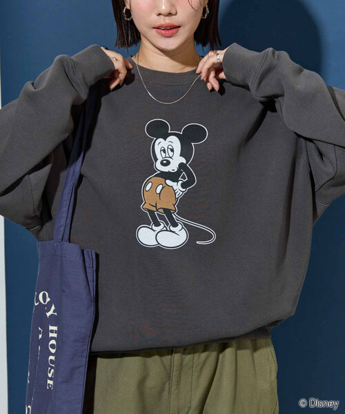 限定展開 別注/Mickey Mouse/ミッキーマウス/前後 プリン トvintage