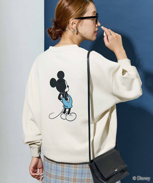 限定展開 別注/Mickey Mouse/ミッキーマウス/前後 プリン トvintage