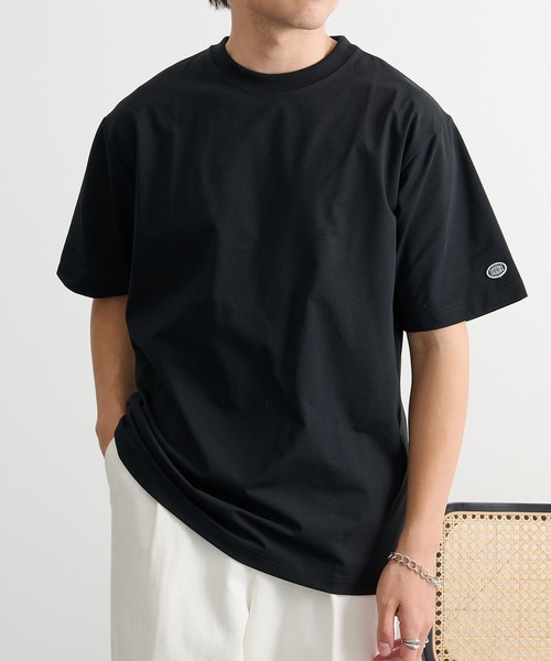 DISCUS(ディスカス)の「【DISCUS】マルチファンクションTシャツ 速乾/UVカット/イージーケア 6222-2602 MNY(Tシャツ/カットソー・メンズ・チャコールグレー/オフホワイト/ブラック・L/XL/M)」の3枚目の写真