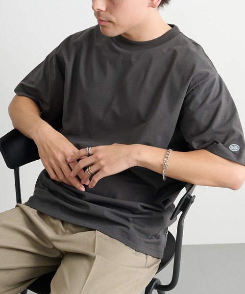 DISCUS(ディスカス)の「【DISCUS】マルチファンクションTシャツ 速乾/UVカット/イージーケア 6222-2602 MNY(Tシャツ/カットソー・メンズ・チャコールグレー/オフホワイト/ブラック・L/XL/M)」の19枚目の写真