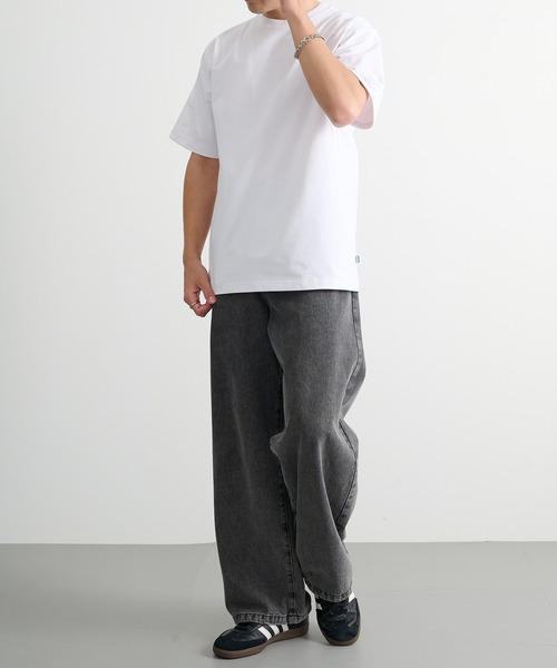 DISCUS(ディスカス)の「【DISCUS】マルチファンクションTシャツ 速乾/UVカット/イージーケア 6222-2602 MNY(Tシャツ/カットソー・メンズ・チャコールグレー/オフホワイト/ブラック・L/XL/M)」の8枚目の写真