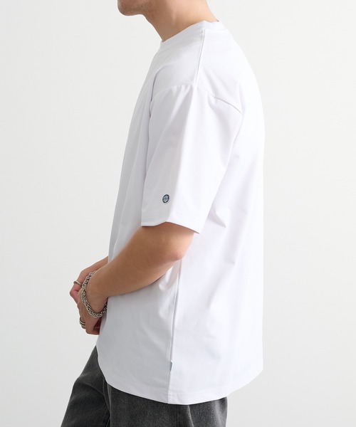DISCUS(ディスカス)の「【DISCUS】マルチファンクションTシャツ 速乾/UVカット/イージーケア 6222-2602 MNY(Tシャツ/カットソー・メンズ・チャコールグレー/オフホワイト/ブラック・L/XL/M)」の6枚目の写真