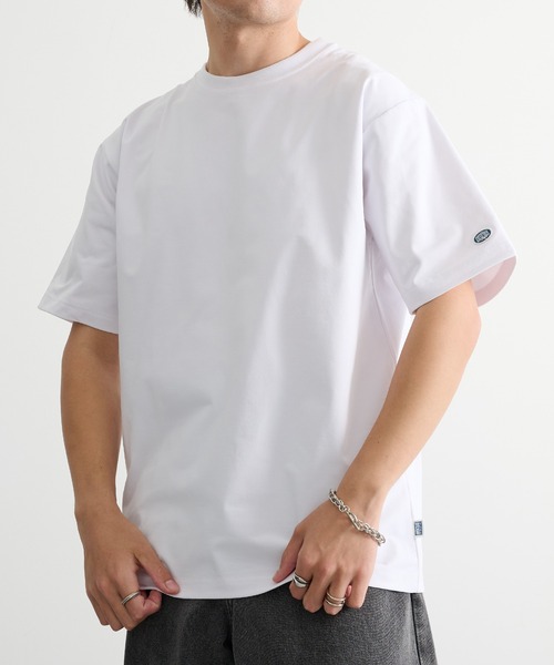 DISCUS(ディスカス)の「【DISCUS】マルチファンクションTシャツ 速乾/UVカット/イージーケア 6222-2602 MNY(Tシャツ/カットソー・メンズ・チャコールグレー/オフホワイト/ブラック・L/XL/M)」の5枚目の写真