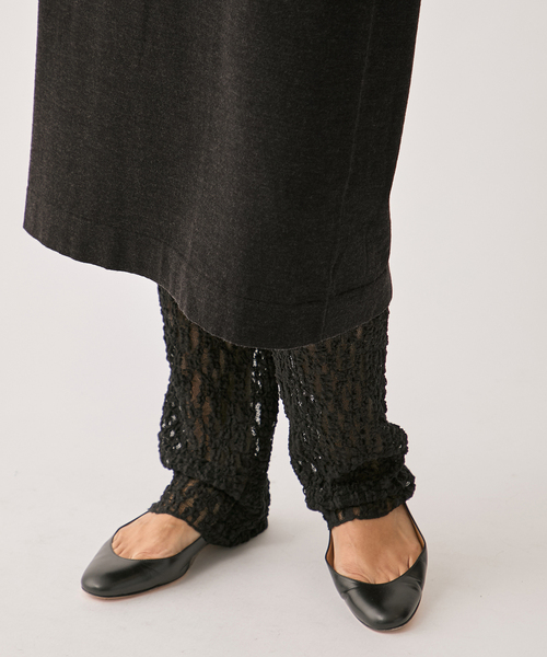 VERMEIL par iena(ヴェルメイユパーイエナ)の「GLOW wool knit ワンピース(ワンピース・レディース・チャコールグレー/グレー・FREE)」の8枚目の写真
