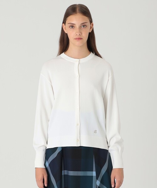 バーバリーブルーレーベル リボン カーディガン ボレロ アンゴラ ラビットファー バーバリーブルーレーベル リボン カーディガン ボレロ アンゴラ