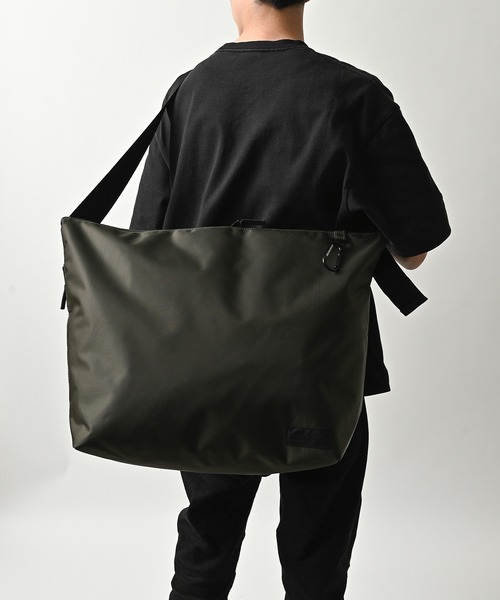 ADAM PATEK（アダムパテック）の「★ADAMPATEK★water repellent  shoulder big bag 2nd（ショルダーバッグ・メンズ・ブラック/グレー系/ネイビー/カーキ・FREE）」の18枚目の写真