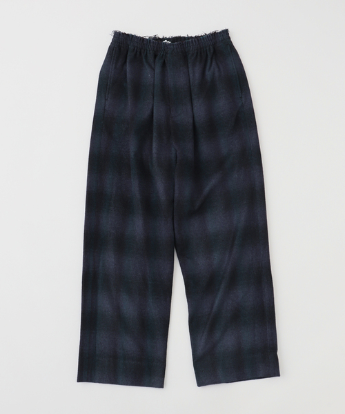 SEEALL(シーオール)の「SEEALL / シーオール RAWCUT EASY PANTS MULTI(その他パンツ・メンズ・ダークブルー・3)」の4枚目の写真