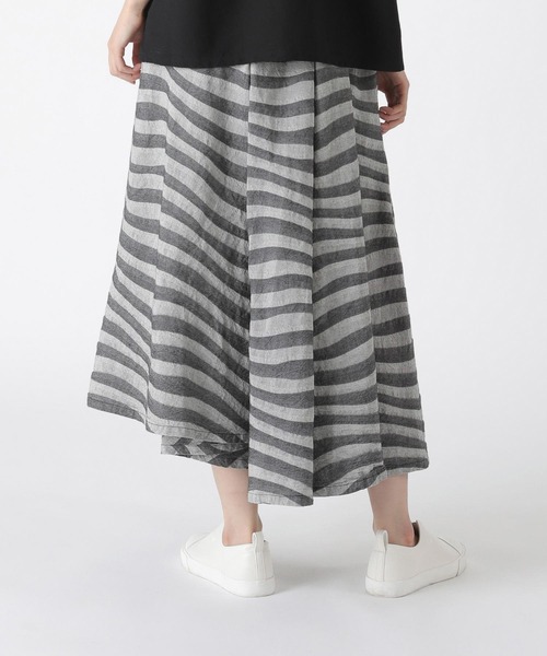 Plantation（プランテーション）の「BIZENナミナミWAVE / スカート / (O)（スカート・レディース・ベージュ/ネイビー/ブラック・M size）」の5枚目の写真