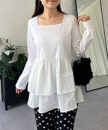 Tシャツ/カットソー（スクエアネック）ファッション通販 - ZOZOTOWN