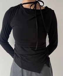 【ZOZO限定】サイドシャーリング カットソー