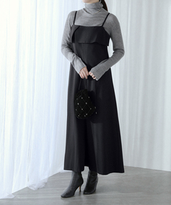 LOKITHO/(ロキト)】Vネックジャージードレス（ドレス）｜LOKITHO