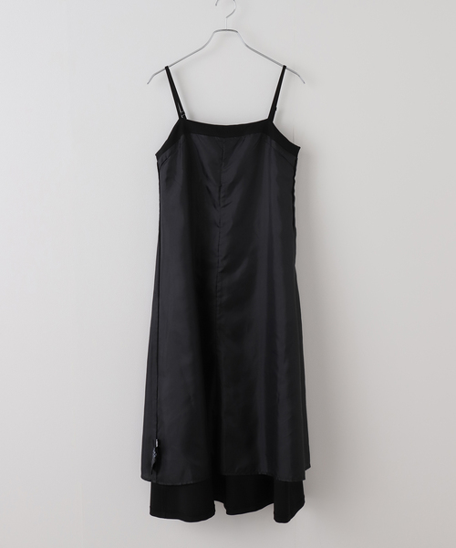 La TOTALITE(ラトータリテ)の「【洗える】ラッフルキャミワンピース(ワンピース・レディース・ブラウン/ブラック・38/36)」の15枚目の写真