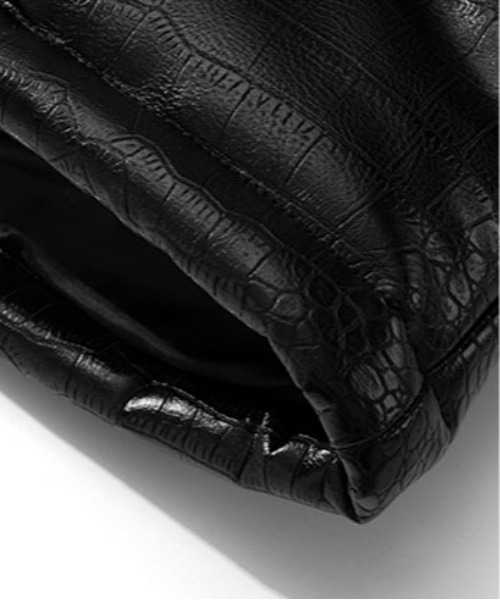 link lot(リンクロット)の「切り替えスタンドネック中綿PUジャケット(ダウンジャケット/コート・メンズ・ベージュ/ホワイト/ブラック・M/L)」の16枚目の写真