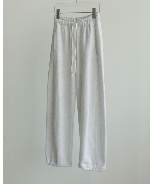 anuke（アンヌーク）の「Drawstring Sweat Pants（スウェットパンツ・レディース・ネイビー/グレー/クリーム・36inch/38inch）」の15枚目の写真