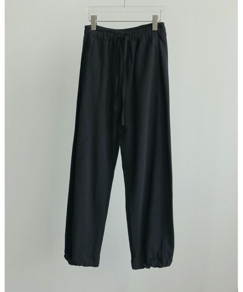 anuke（アンヌーク）の「Drawstring Sweat Pants（スウェットパンツ・レディース・ネイビー/グレー/クリーム・36inch/38inch）」の5枚目の写真