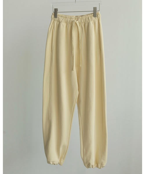 anuke（アンヌーク）の「Drawstring Sweat Pants（スウェットパンツ・レディース・ネイビー/グレー/クリーム・36inch/38inch）」の11枚目の写真