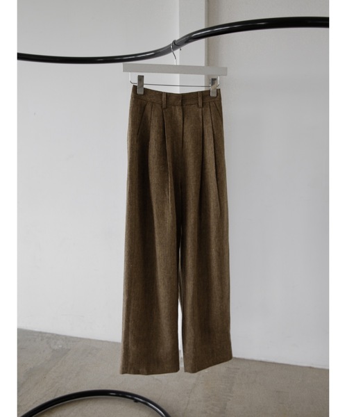 Katrin TOKYO(カトリーントーキョー)の「2tuck slacks(スラックス・レディース・ブラック系その他/ブラウン・XS/S/S-Short/M)」の22枚目の写真