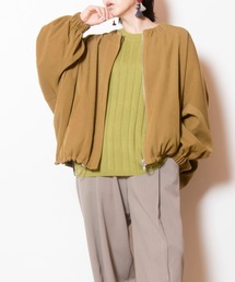 OSMOSIS | ドルマンギャザーブルゾン(ブルゾン)