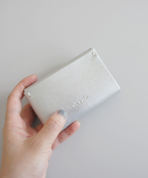 TIDEWAY（タイドウェイ）の「NFC FOLD CARD CASE（カードケース・レディース・ブラック/シルバー・FREE）」の5枚目の写真