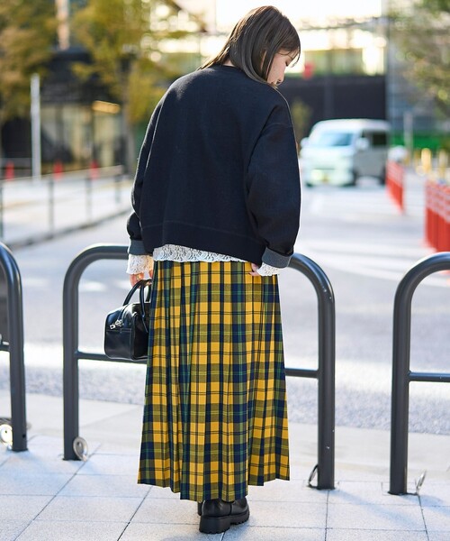 coen(コーエン)の「スウェットライク2wayニットカーディガン(カーディガン/ボレロ・レディース・コバルトブルー/オレンジ/モカ/ライトグレー/ブラック・FREE)」の11枚目の写真